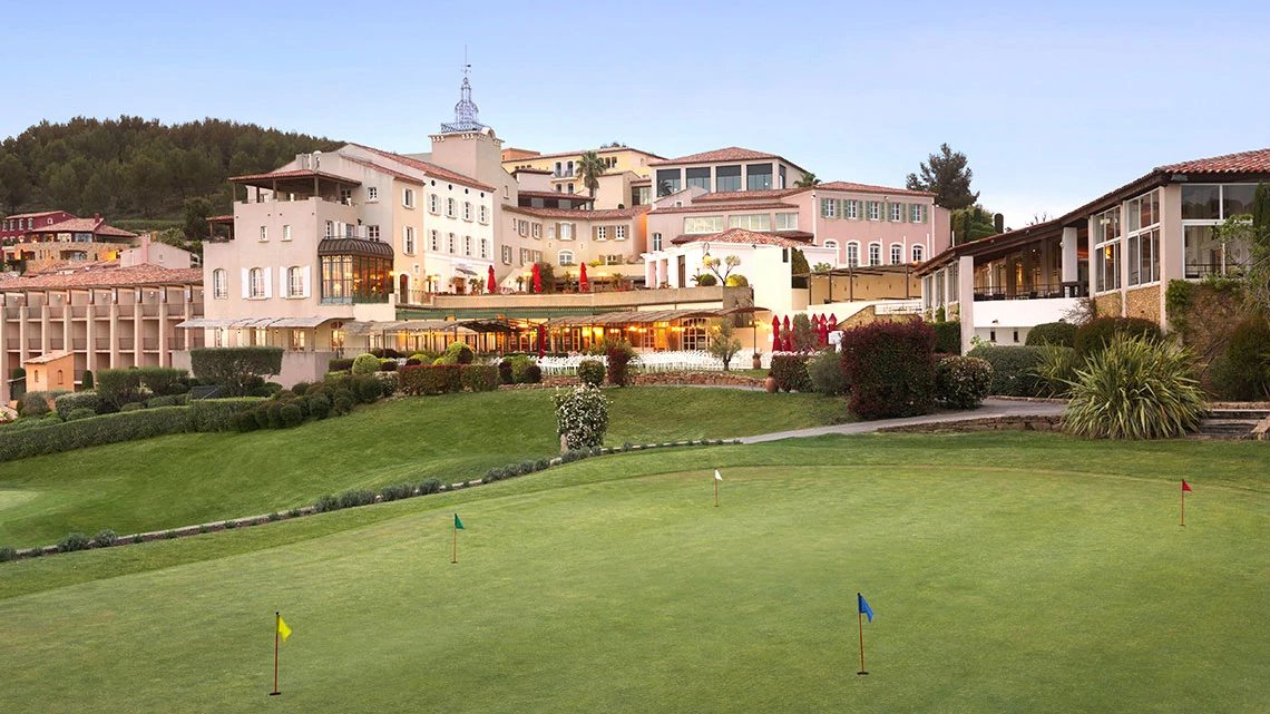 Grounds view of the Dolce resort property in France