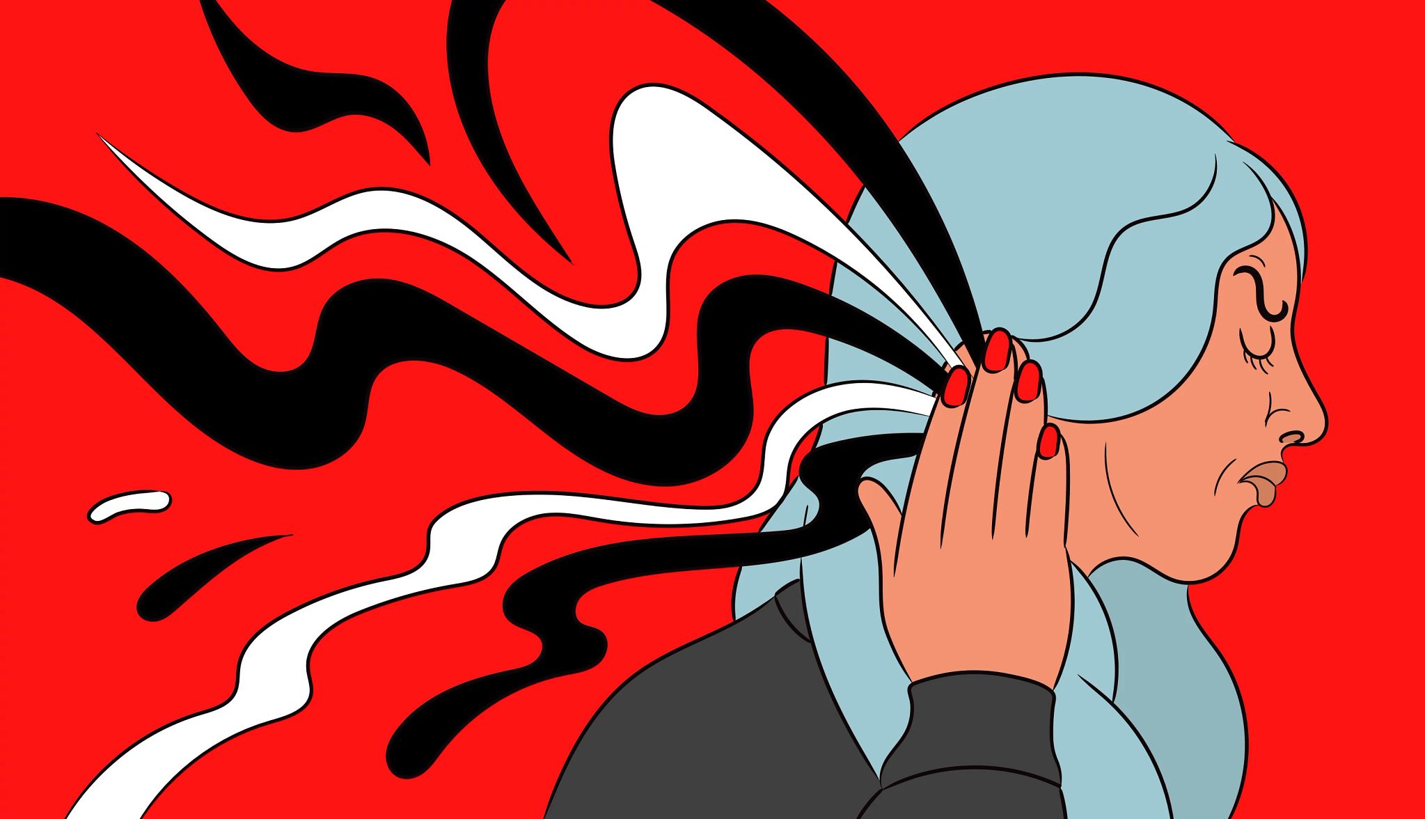 What Causes a Ruptured Eardrum ruptured ear drum illustration
