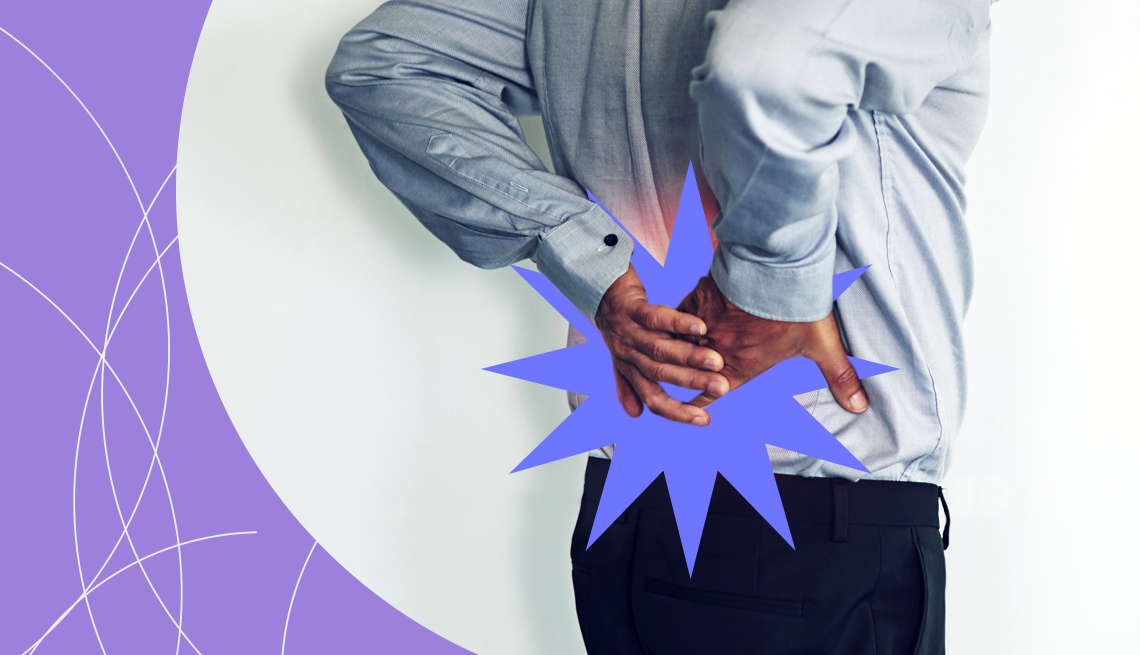 What Is a Pinched Nerve? person grabbing back in pain