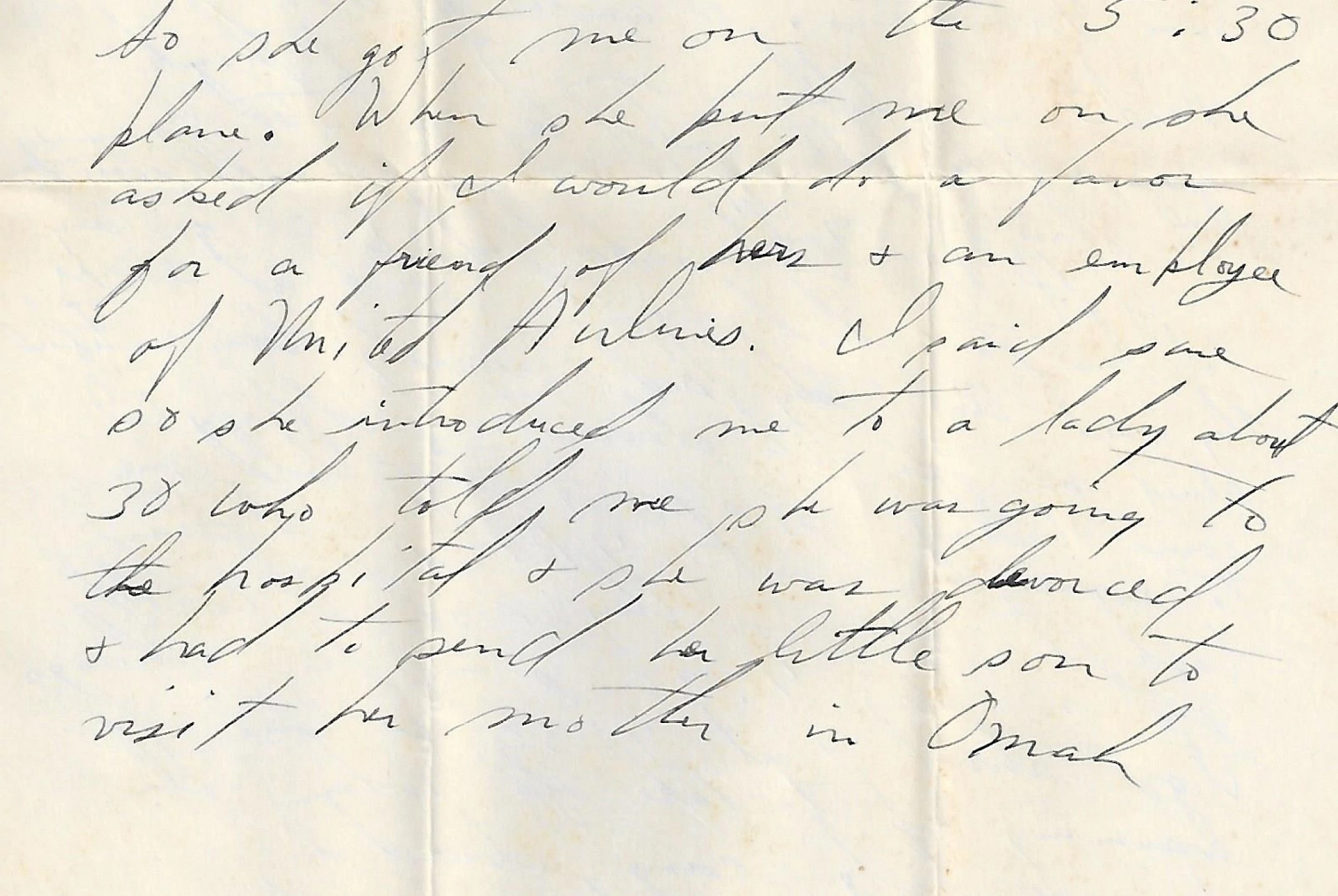 A photo shows an unfinished letter from Ford S. Worthy Jr. to Sarah Liggett, dated December 10, 1945.