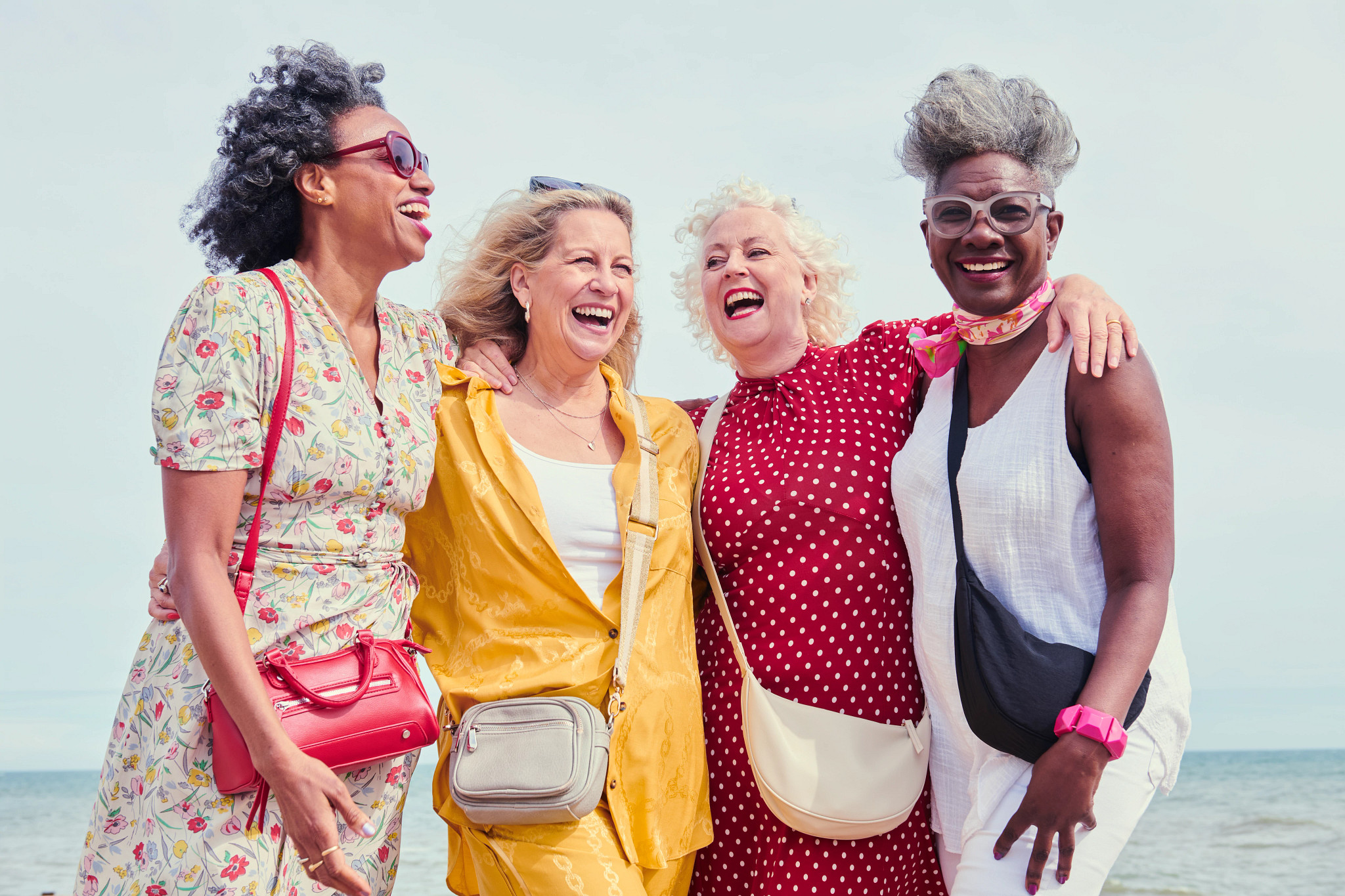 Connection Challenge with The Ethel picture of four women with arms on each other shoulders