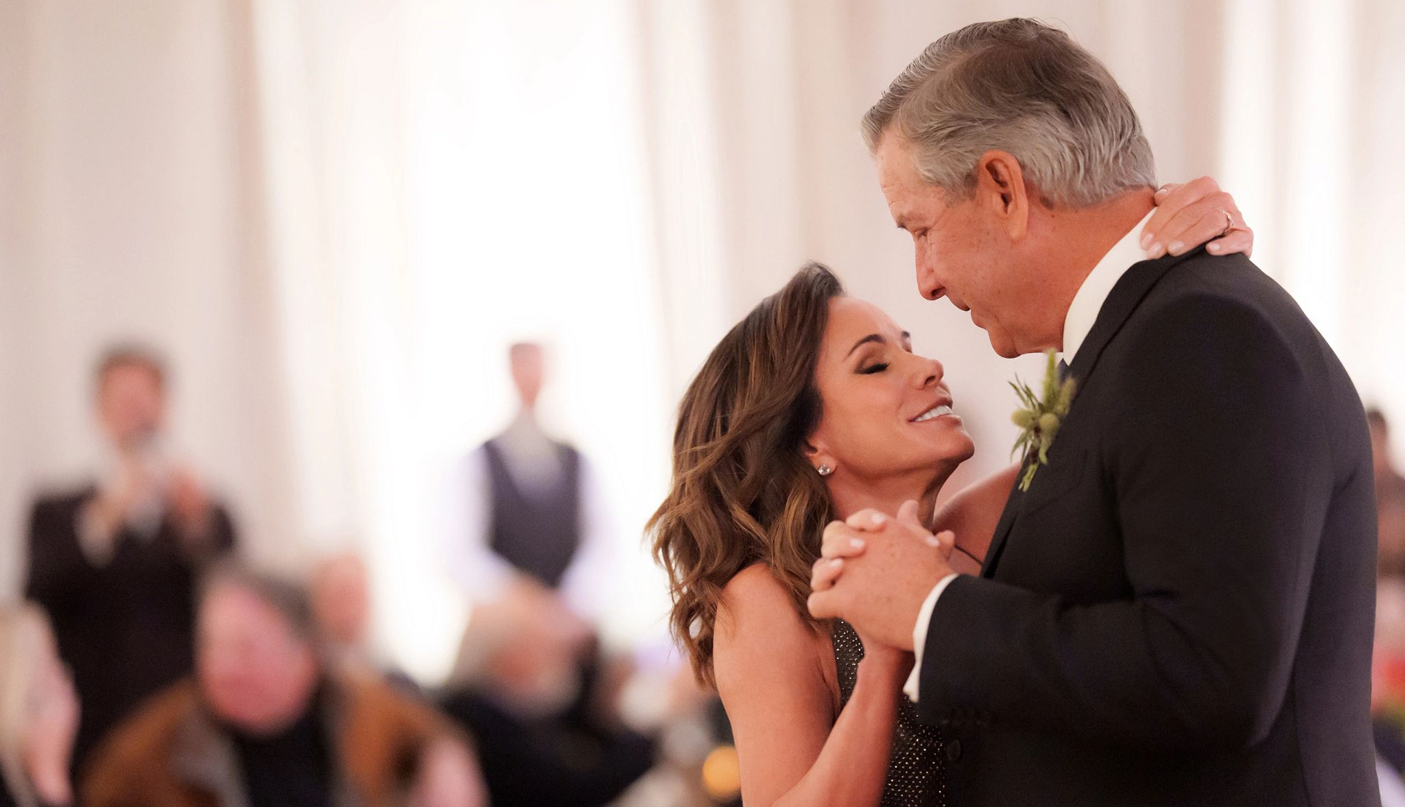 For Melissa Rivers, It’s Time to Remember and Rebuild Melissa Rivers embracing her husband at their wedding