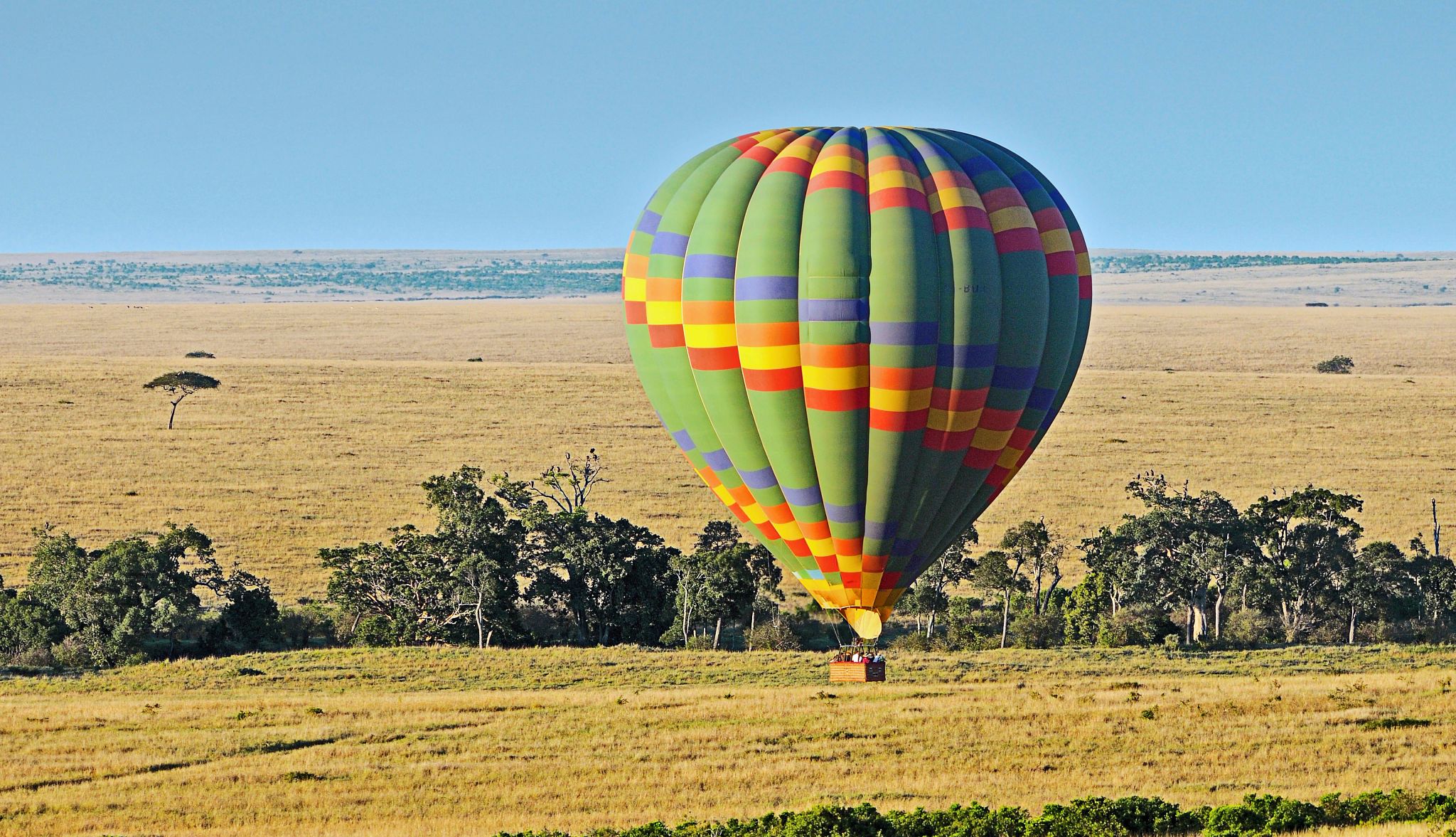This is a once in a lifetime experience and worth the experience a hot-air balloon ride in Africa