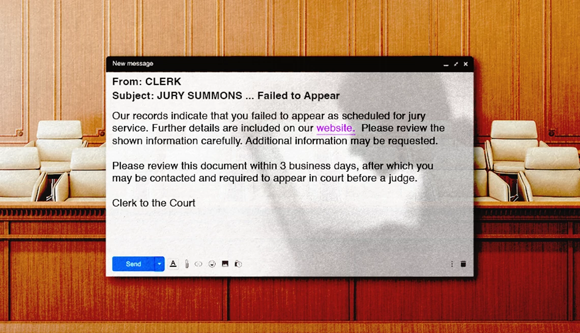 Jury duty scams a scam email about jury duty