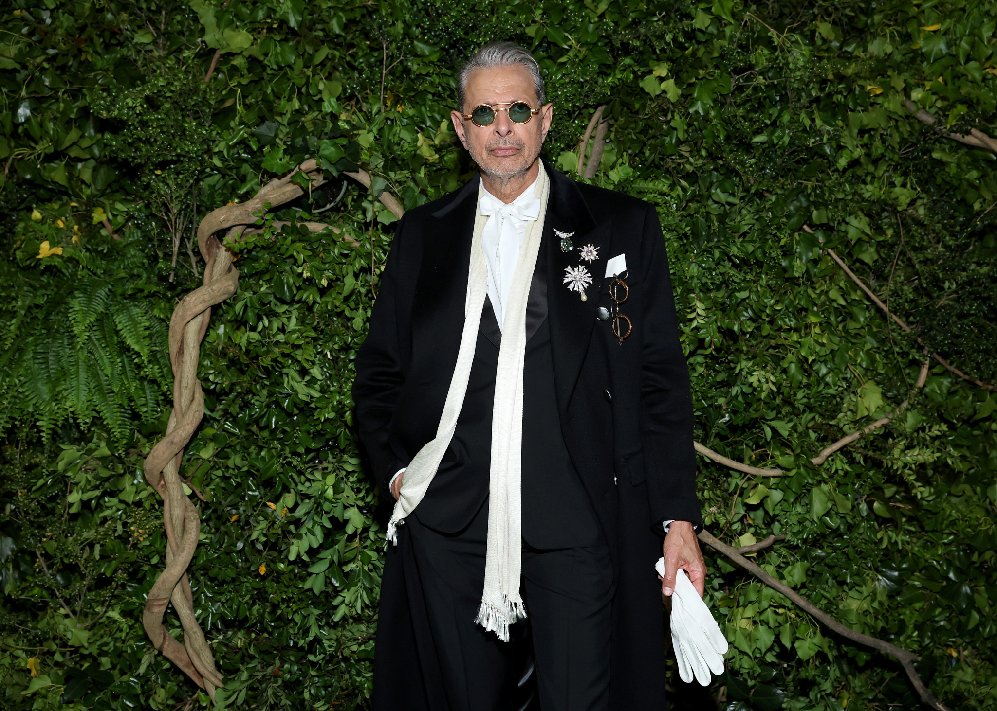 Jeff Goldblum attends The 2024 Met Gala Celebrating Sleeping Beauties: Reawakening Fashion at The Metropolitan Museum of Art on May 6, 2024 in New York City