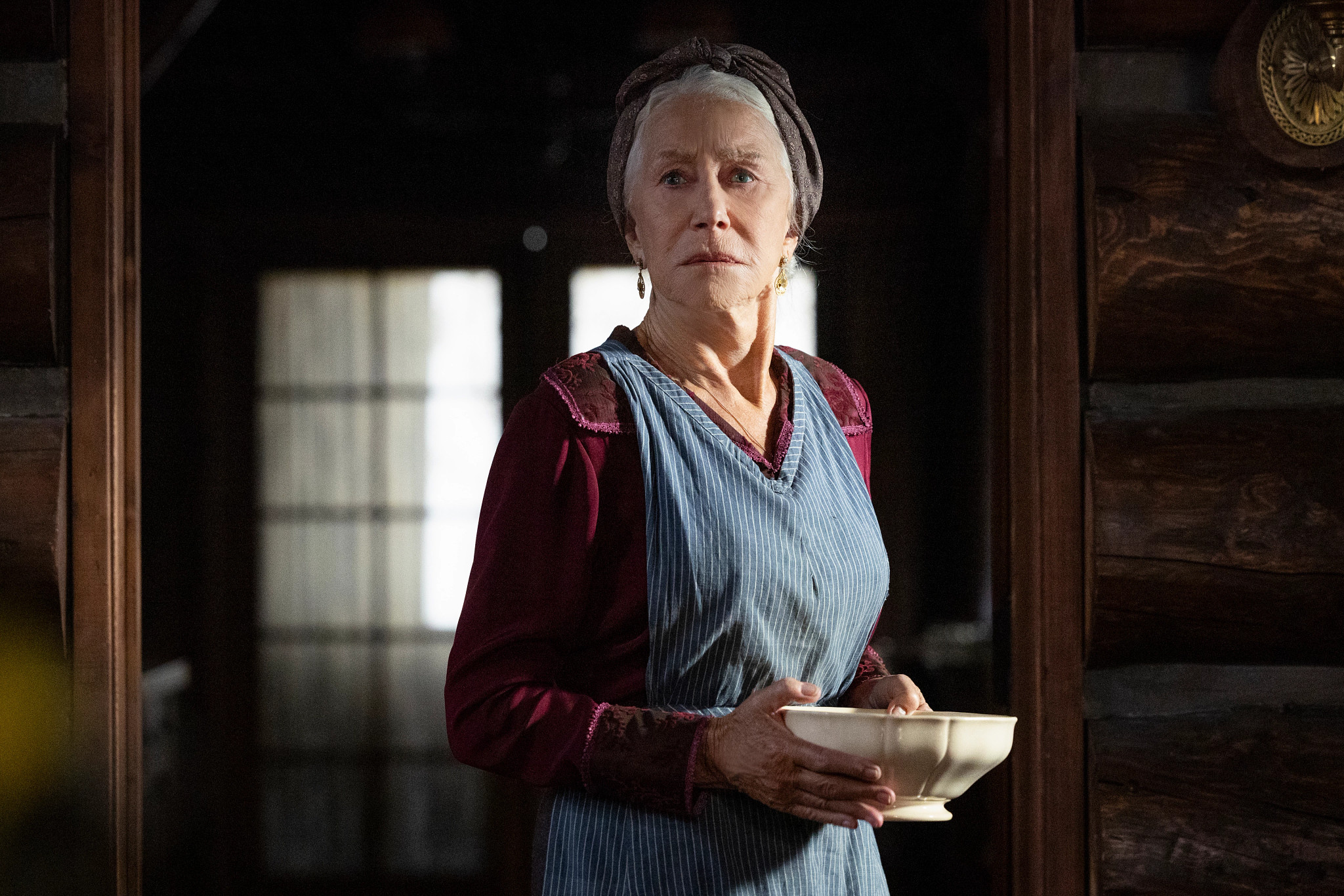 Helen Mirren, in a period piece, exudes quiet strength.