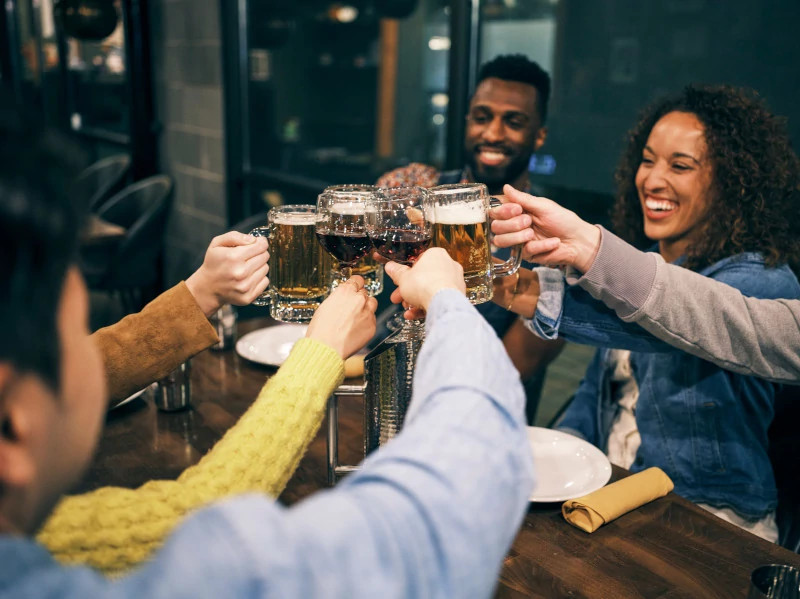 people celebrating