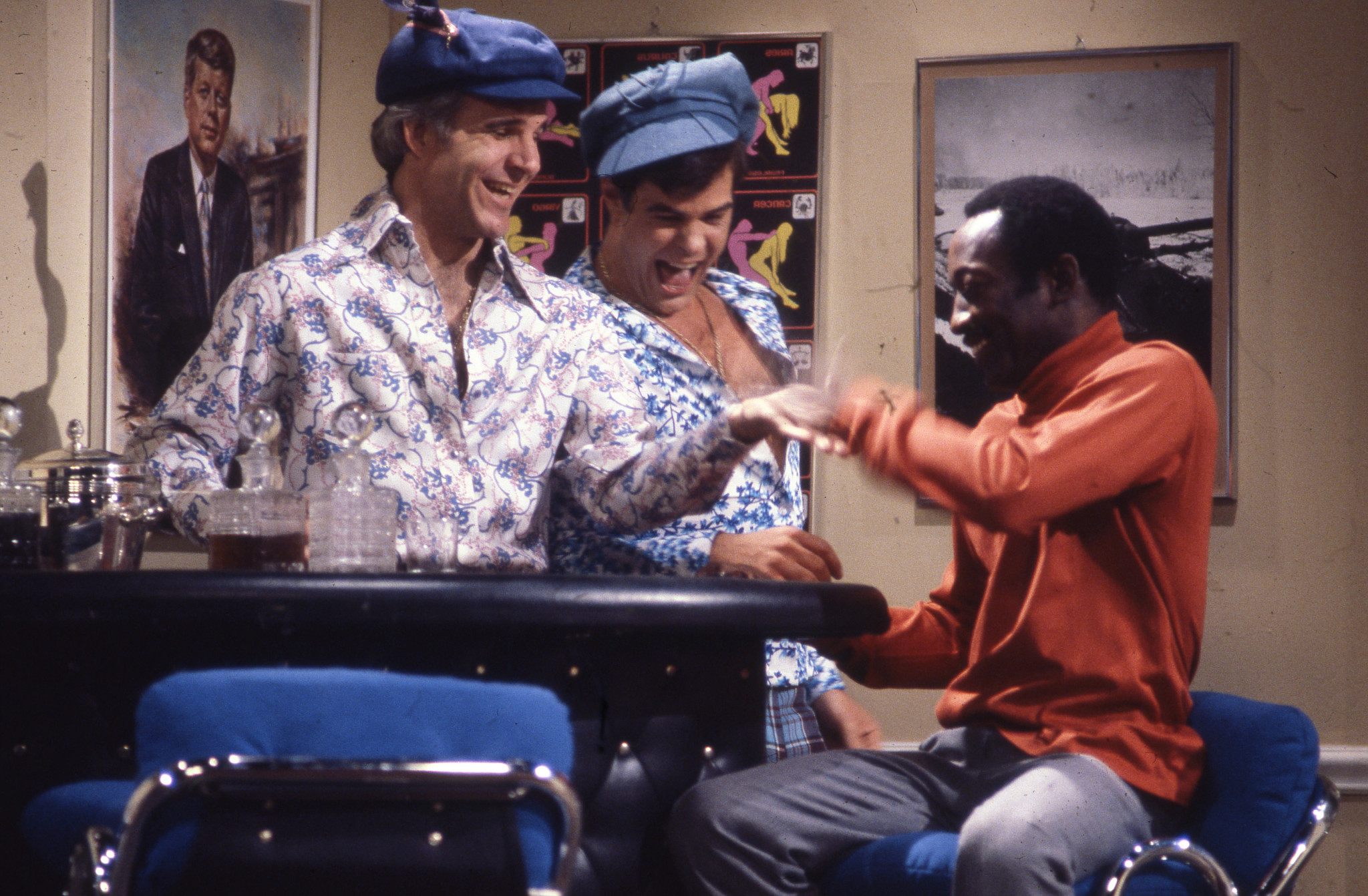 Steve Martin and Dan Aykroyd as the Czech-born Festrunk Brothers on Saturday Night Live