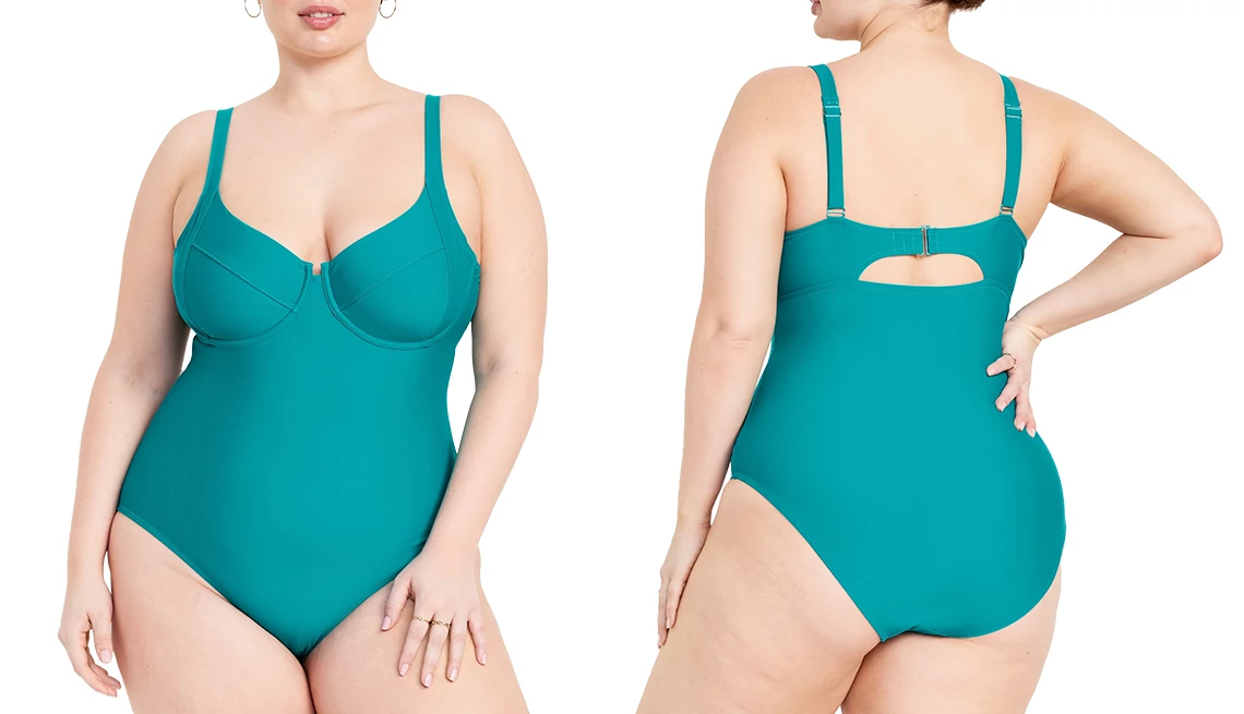 traje de baño de una pieza