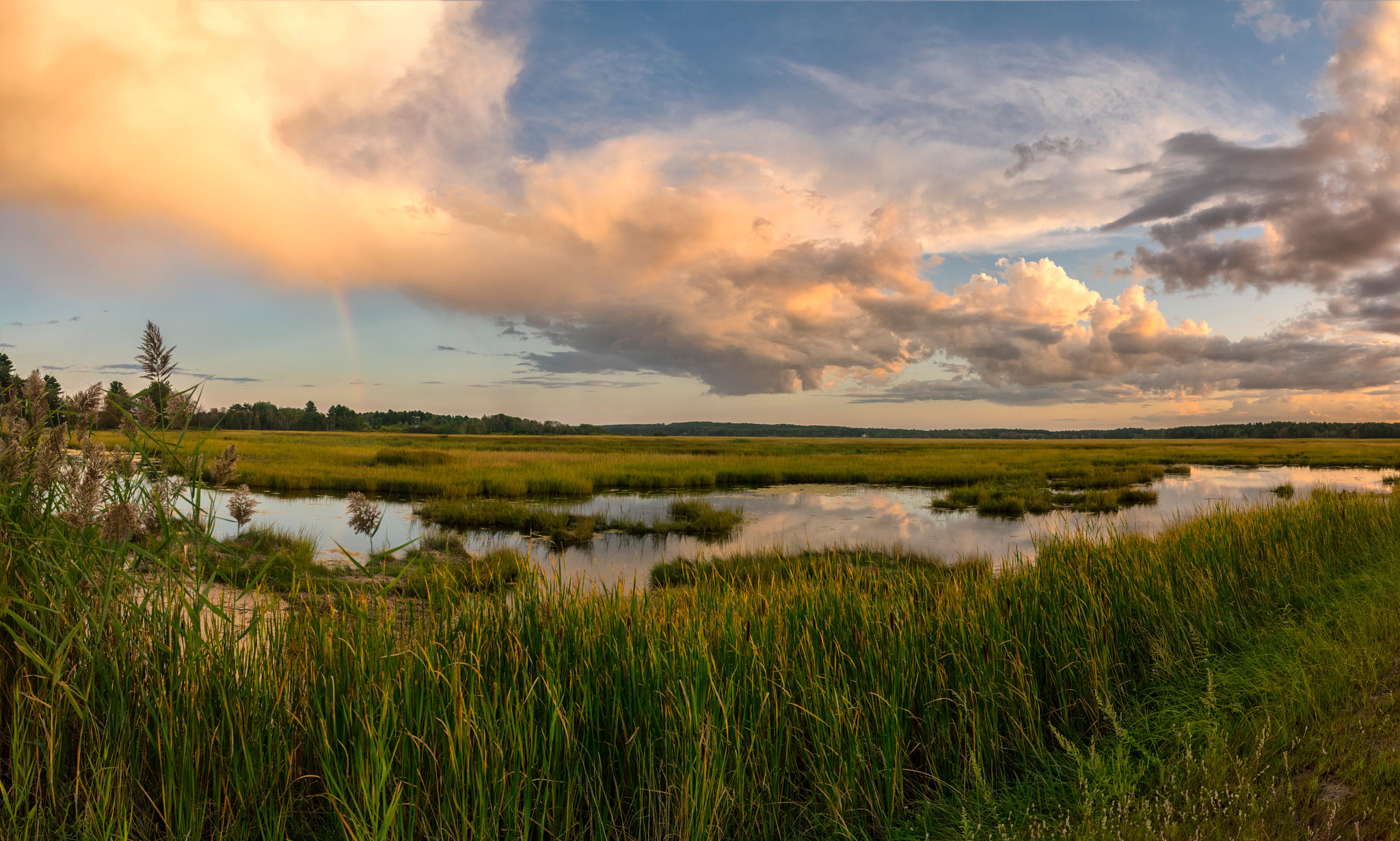 Scarborough Marsh Rainbow 