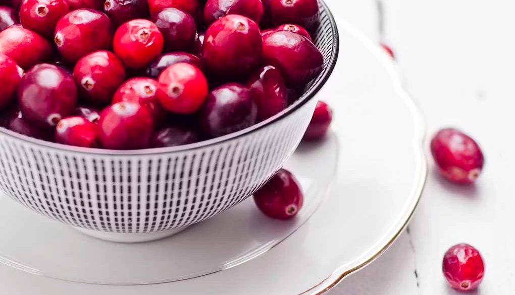 Cranberries are rich in antioxidants for a healthy brain An up-close view of a bowl of cranberries