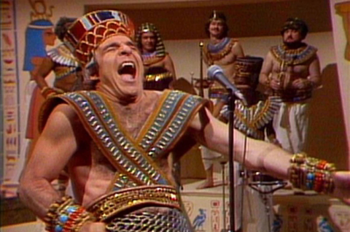 Steve Martin performing King Tut on Saturday Night Live in 1978