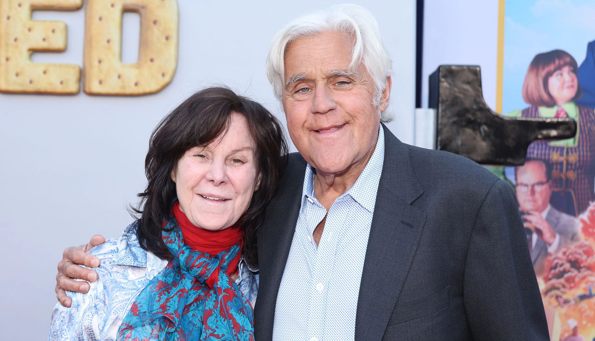 Caring for a spouse Jay and Mavis Leno at Netflix premiere