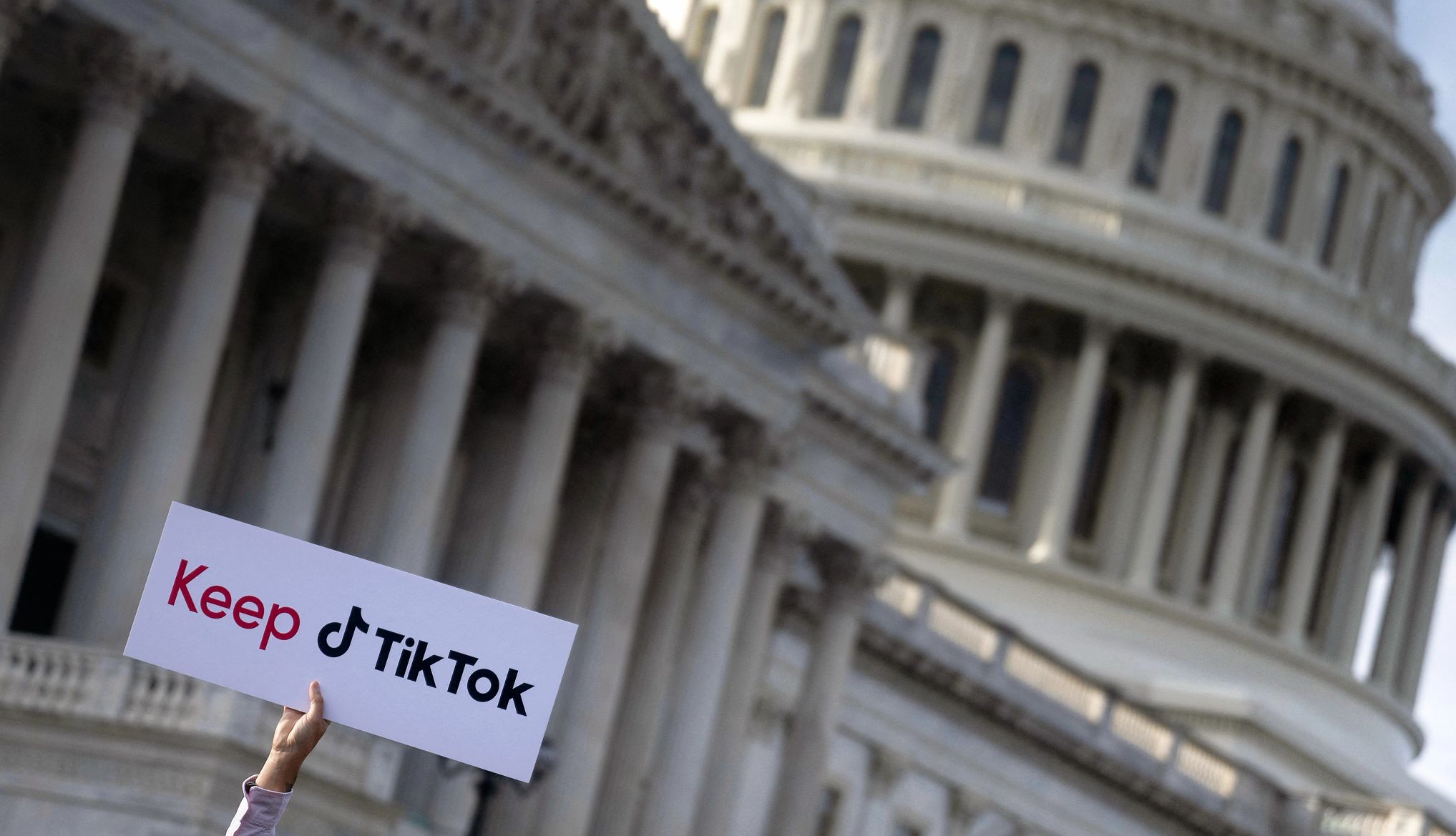 TikTok Future a person standing before congress