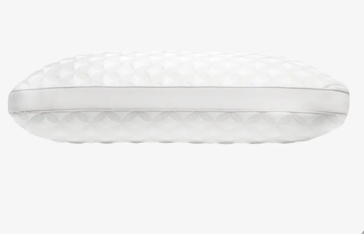 The Brooklyn Bedding Talalay Latex pillow on display