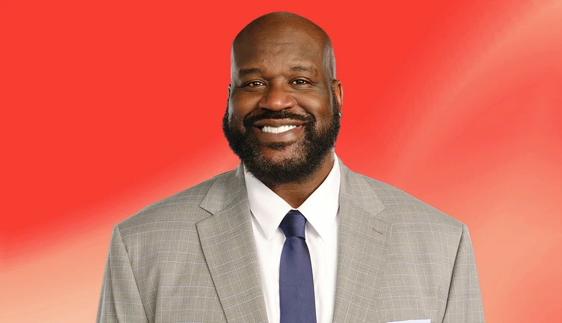 Shaquille O’ Neal Is Reveling in His Second Act Shaquille O’ Neal wearing a suit and smiling