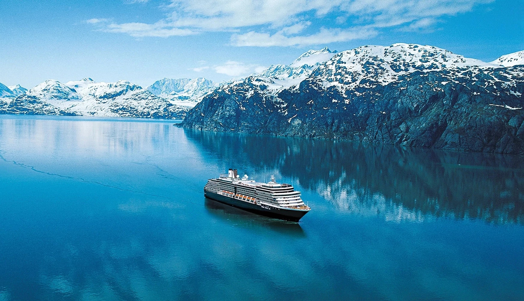 a cruise ship in alaska