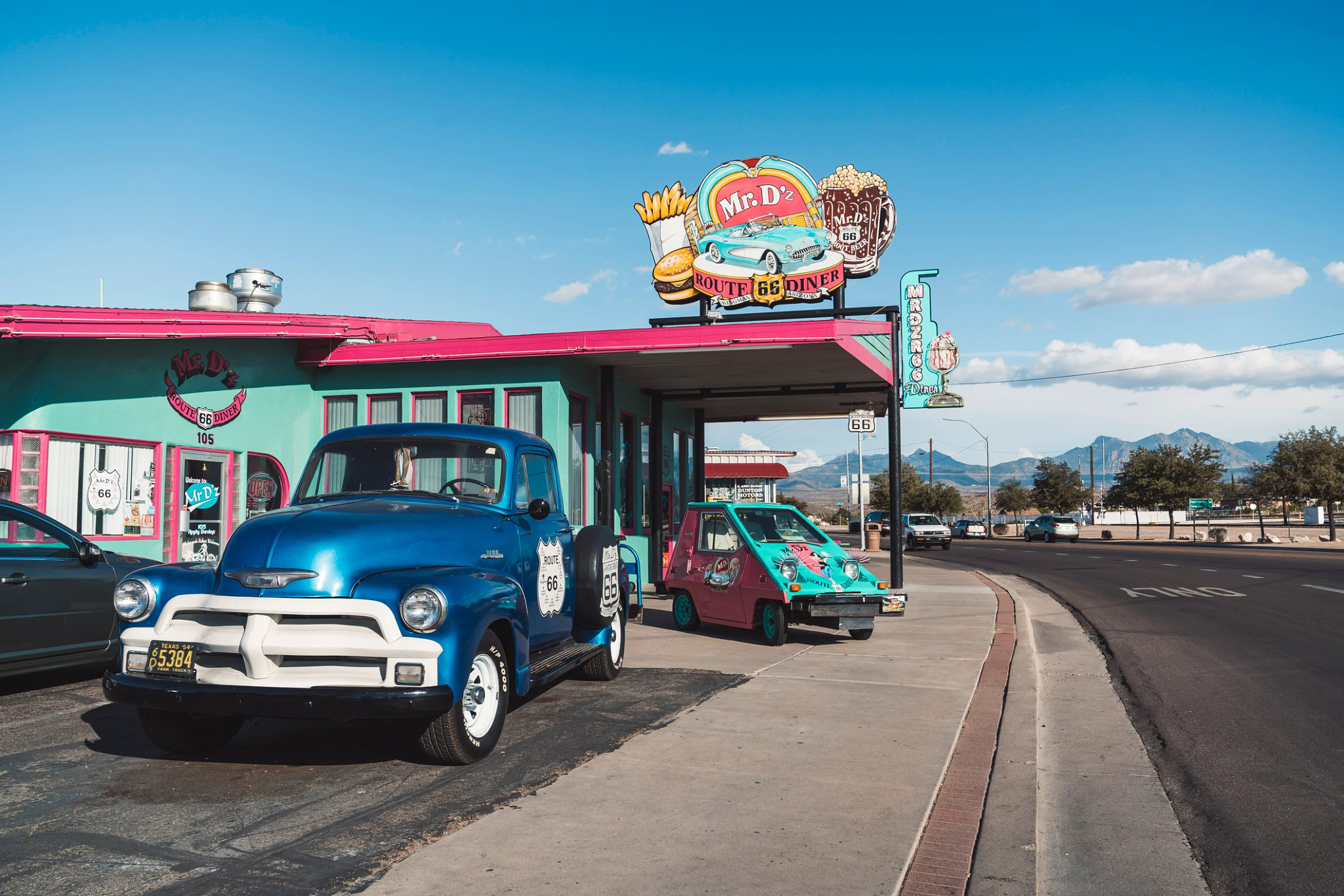 a diner along route sixty six