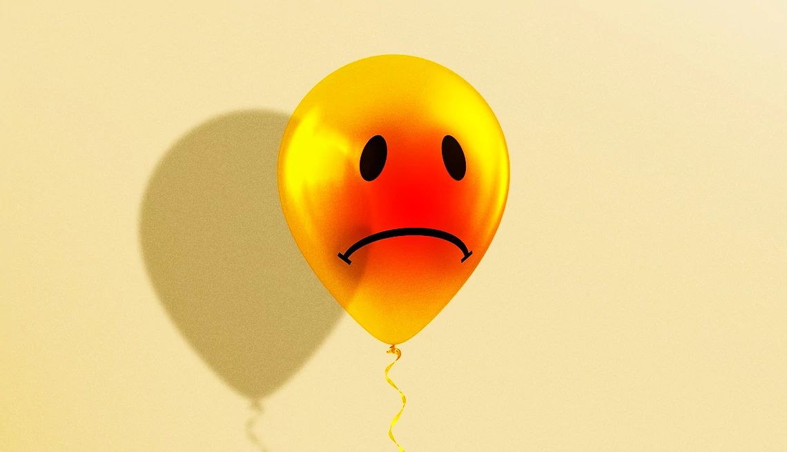 How to Reduce Inflammation balloon with a frown