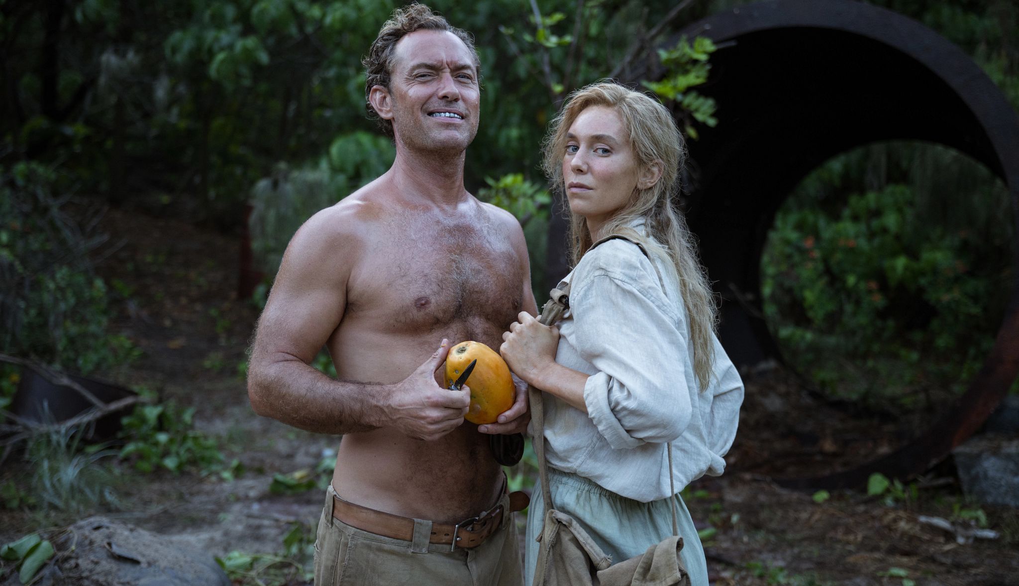 Movies and TV shows to watch this week jude law and vanessa kirby in a scene from eden