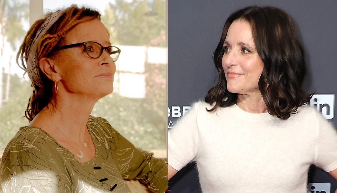 Anne Lamott and Julia Louis-Dreyfus on Wiser Than Me podcast Anne Lamott and Julia Louis-Dreyfus