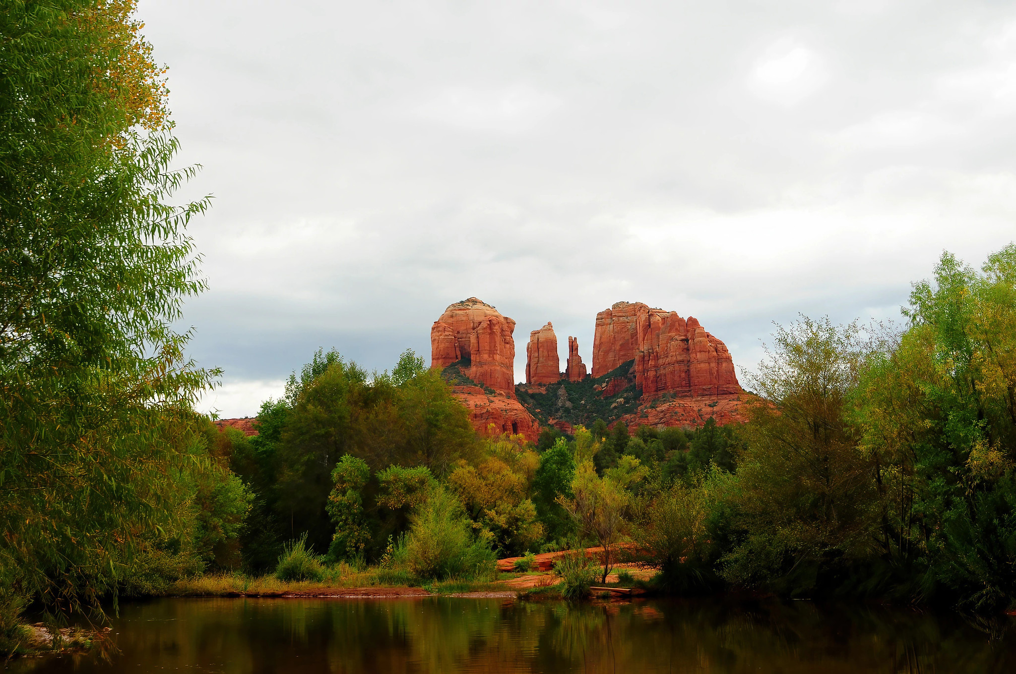 The red rocks in Sedona, Arizona