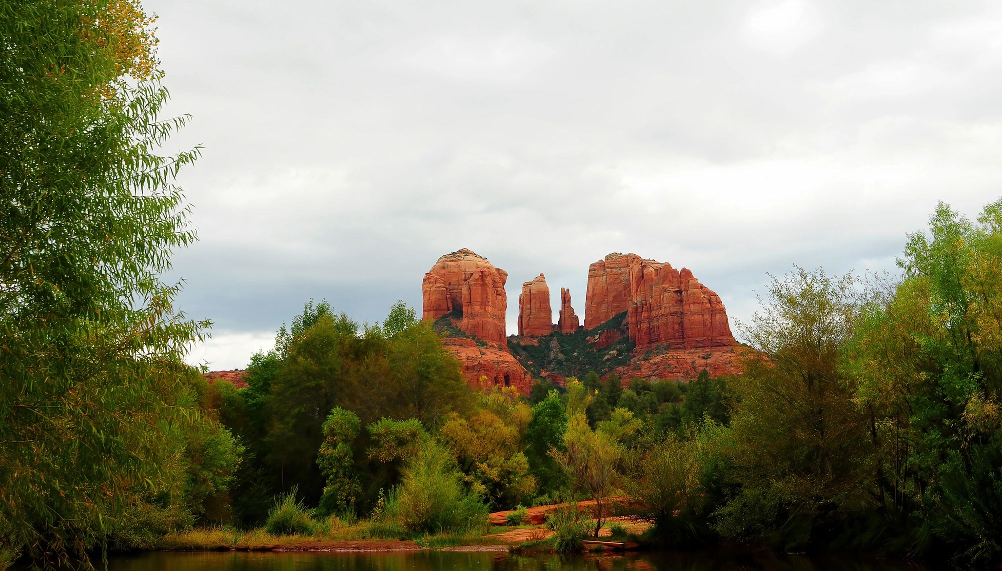The red rocks in Sedona, Arizona