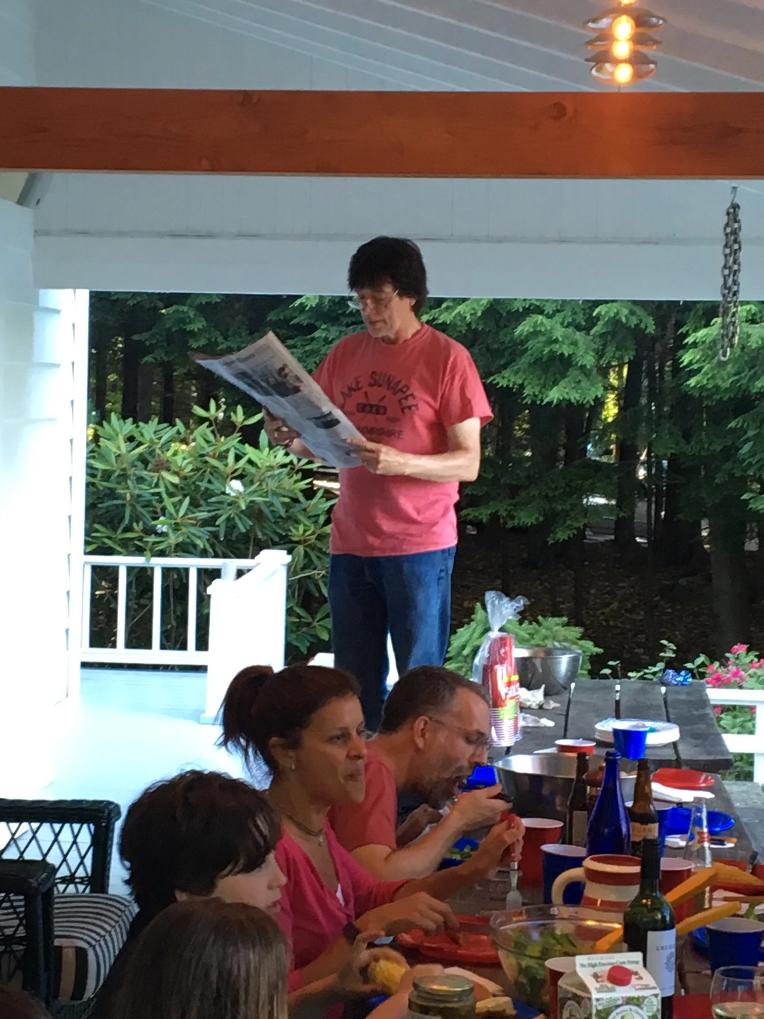 ken burns reading the declaration of independence