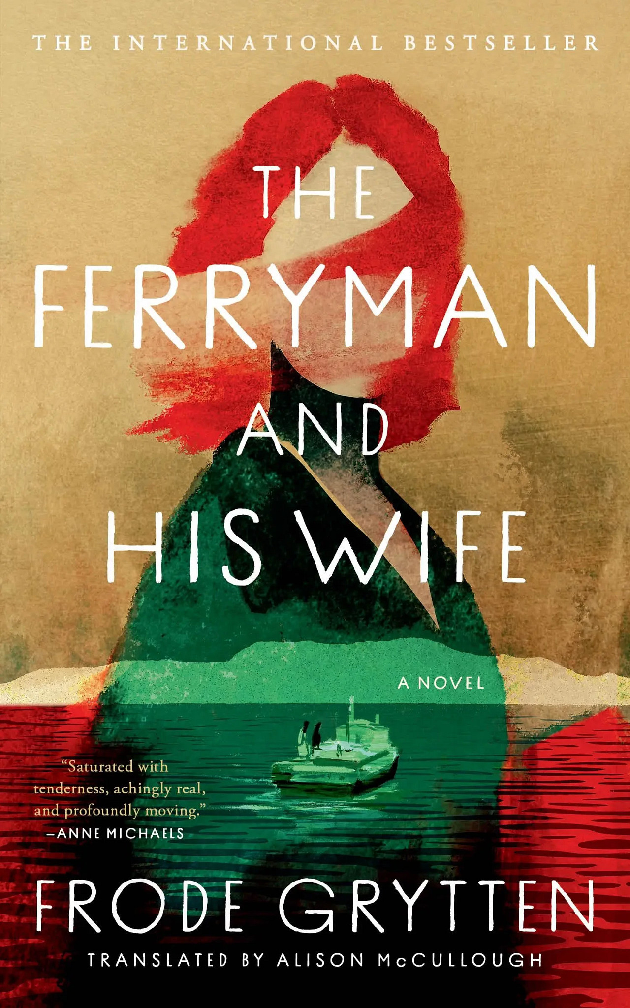 the cover of the ferryman and his wife