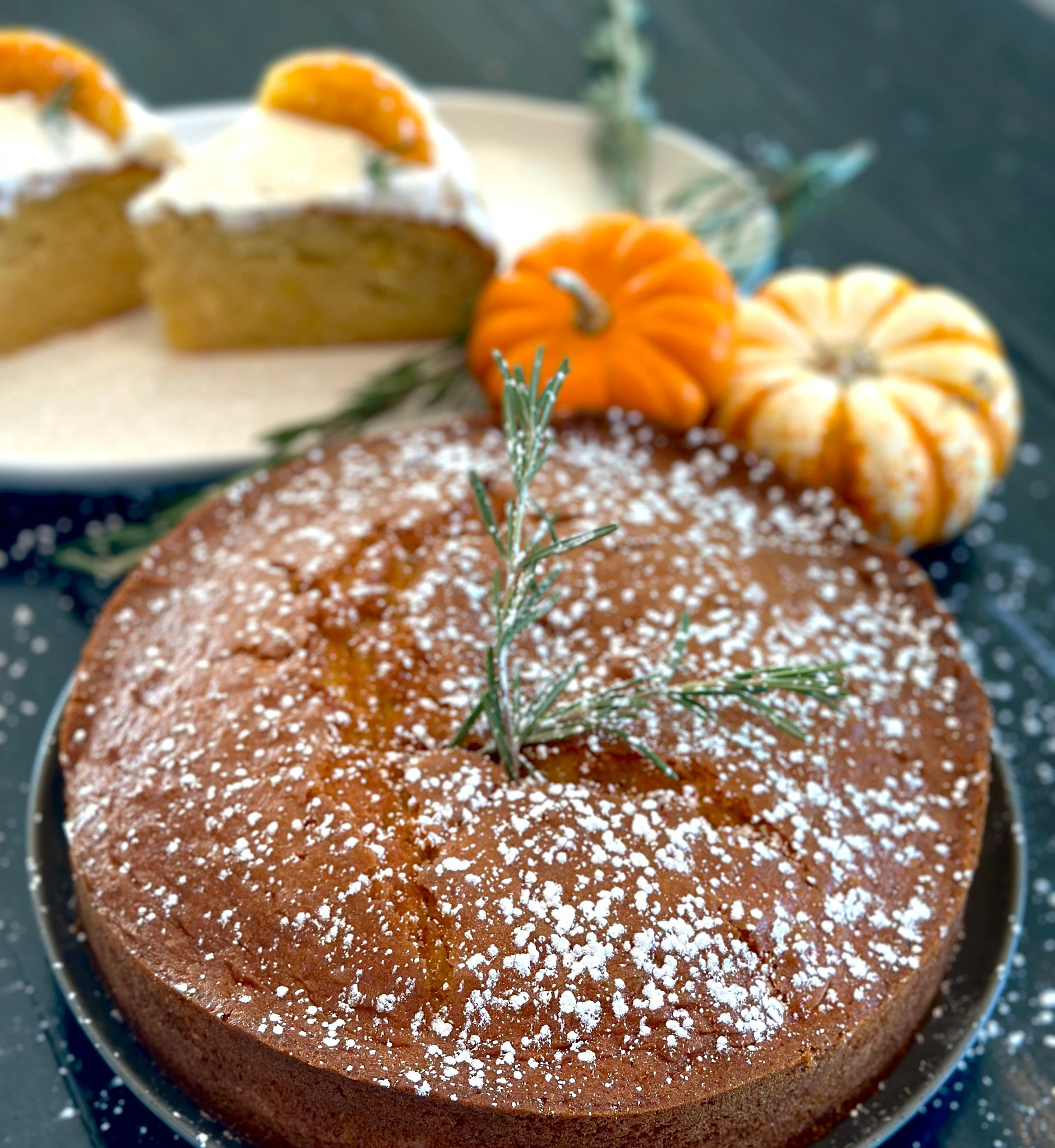 Acorn Squash Olive Oil Cake