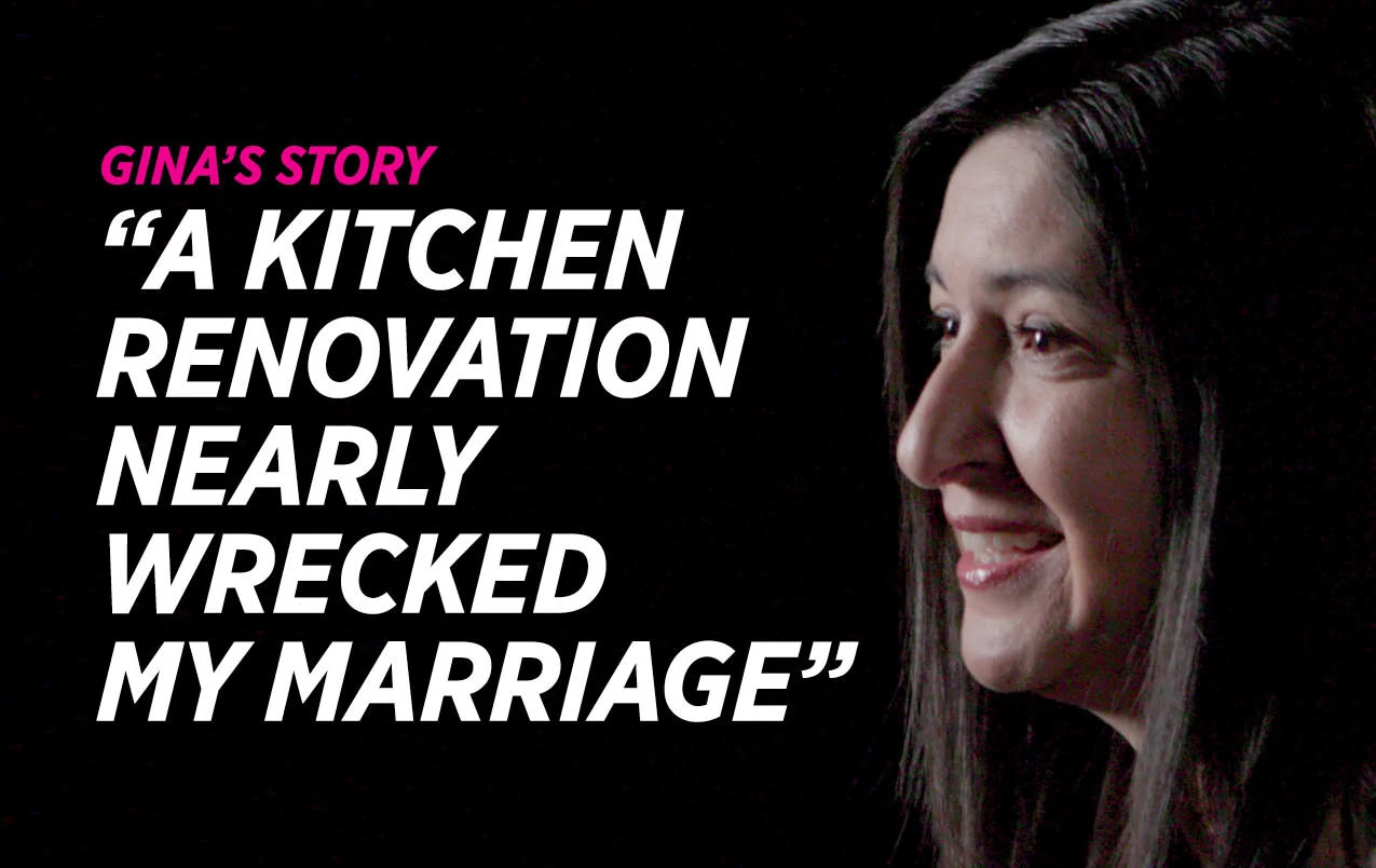 The Girlfriend Gina's Story Kitchen Renovation Valentine's day bonding time frustration argument Marriage