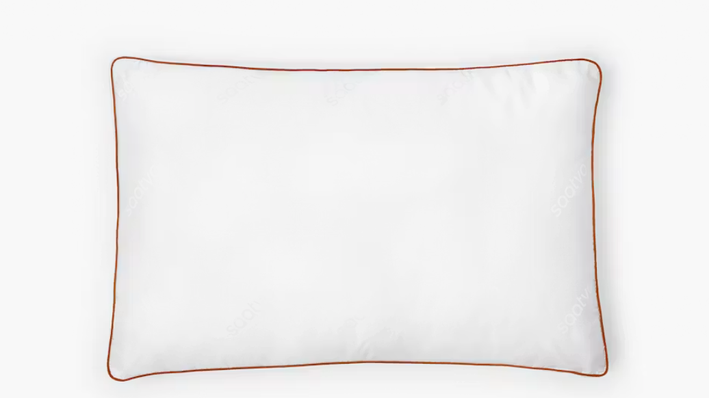 The Saatva Latex Pillow on a white background