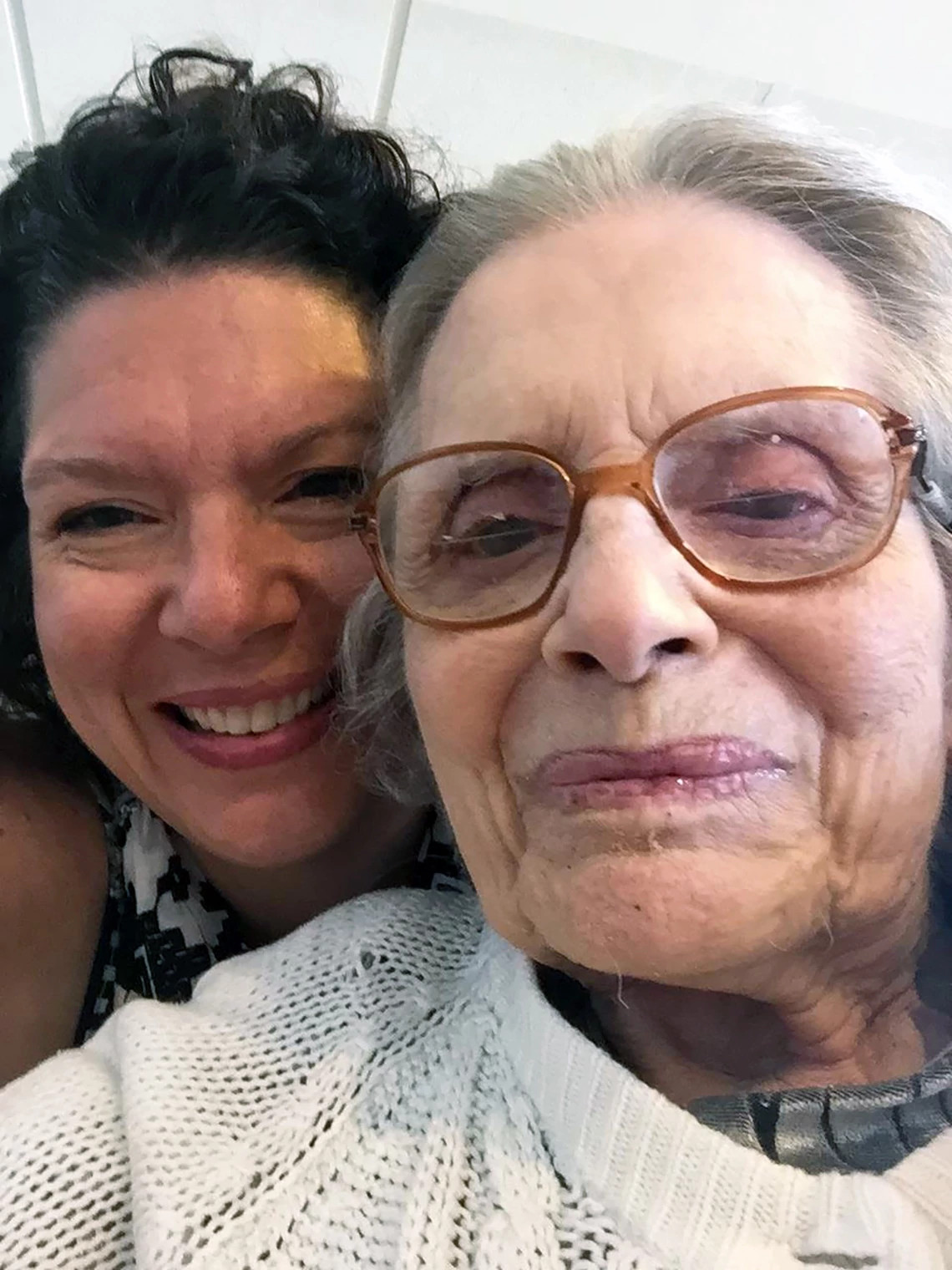 a woman and their grandmother