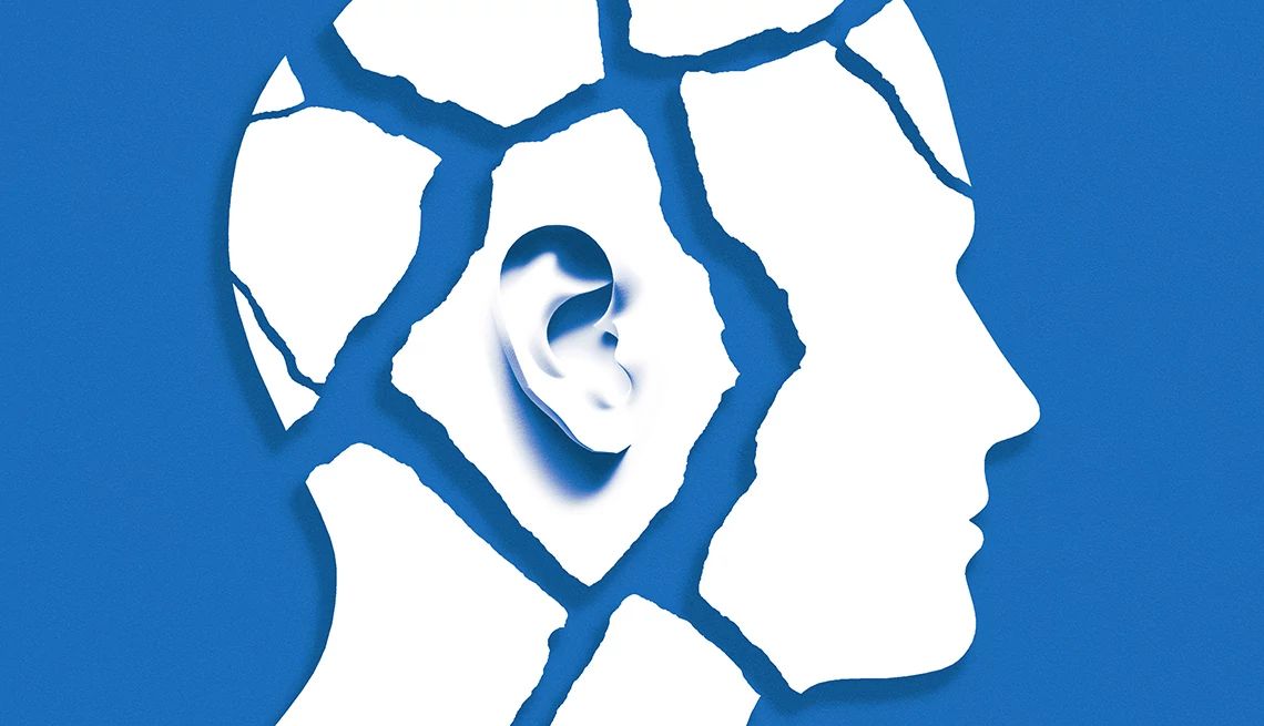 What Is Cholesteatoma? shattered head and ear concept illustration