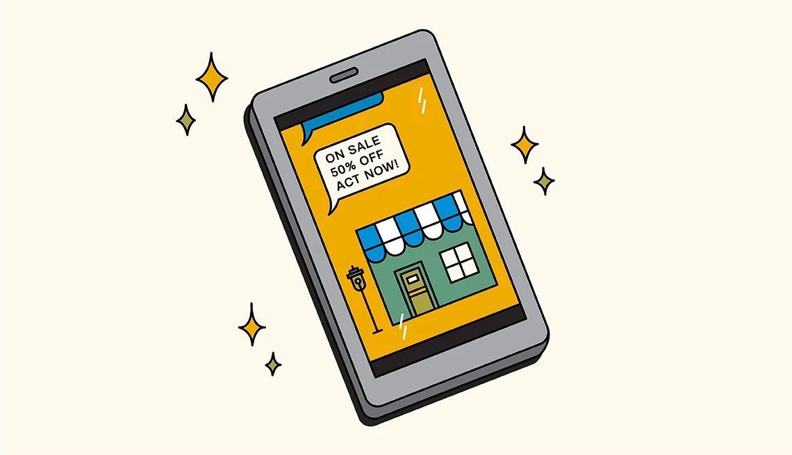 Be a Better Online Shopper cellphone