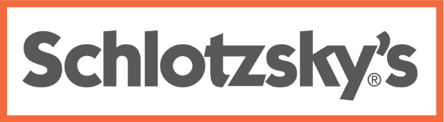 Schlotzsky’s Schlotzsky’s dark gray and orange logo