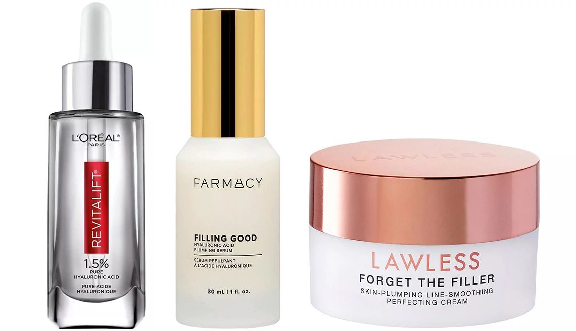 Wrinkle Management Tips three hyaluronic acid skin products