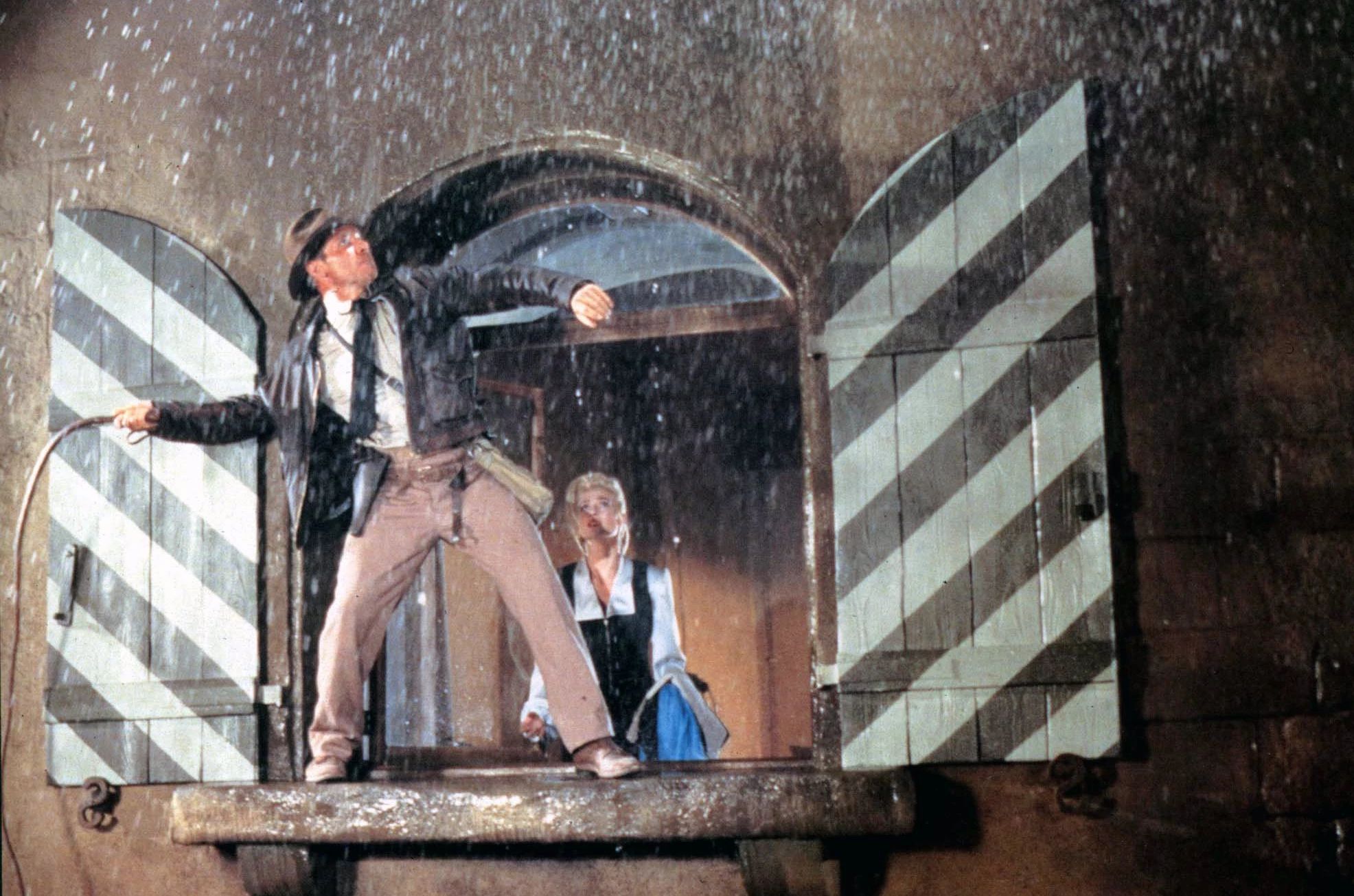 Auction Features Famous Movie Props harrison ford in a scene from 'indiana jones and the last crusade'