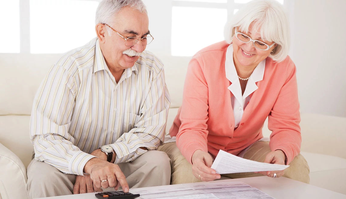 AARP Foundation Tax-Aide Mature adults filling taxes