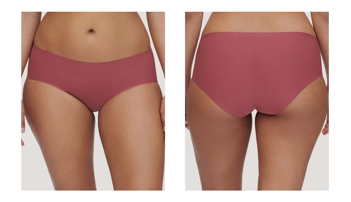 Chantelle Soft-Stretch One-Size Seamless Hipster in Sepia