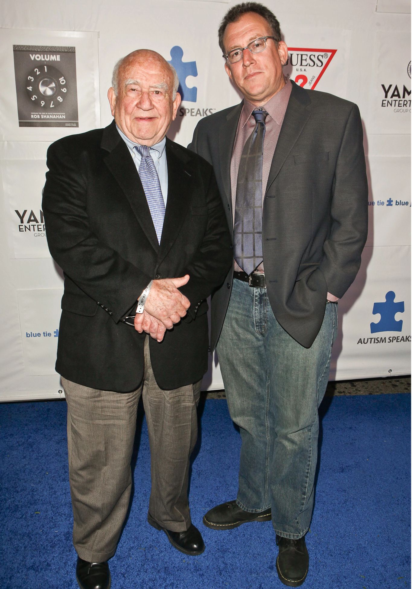 Ed Asner and Matthew Asner Ed Asner and Matthew Asner arrive at the Autism Speaks inaugural Blue Tie - Bllue Jean Ball at House of Blues Sunset Strip on December 1, 2011 in West Hollywood, California