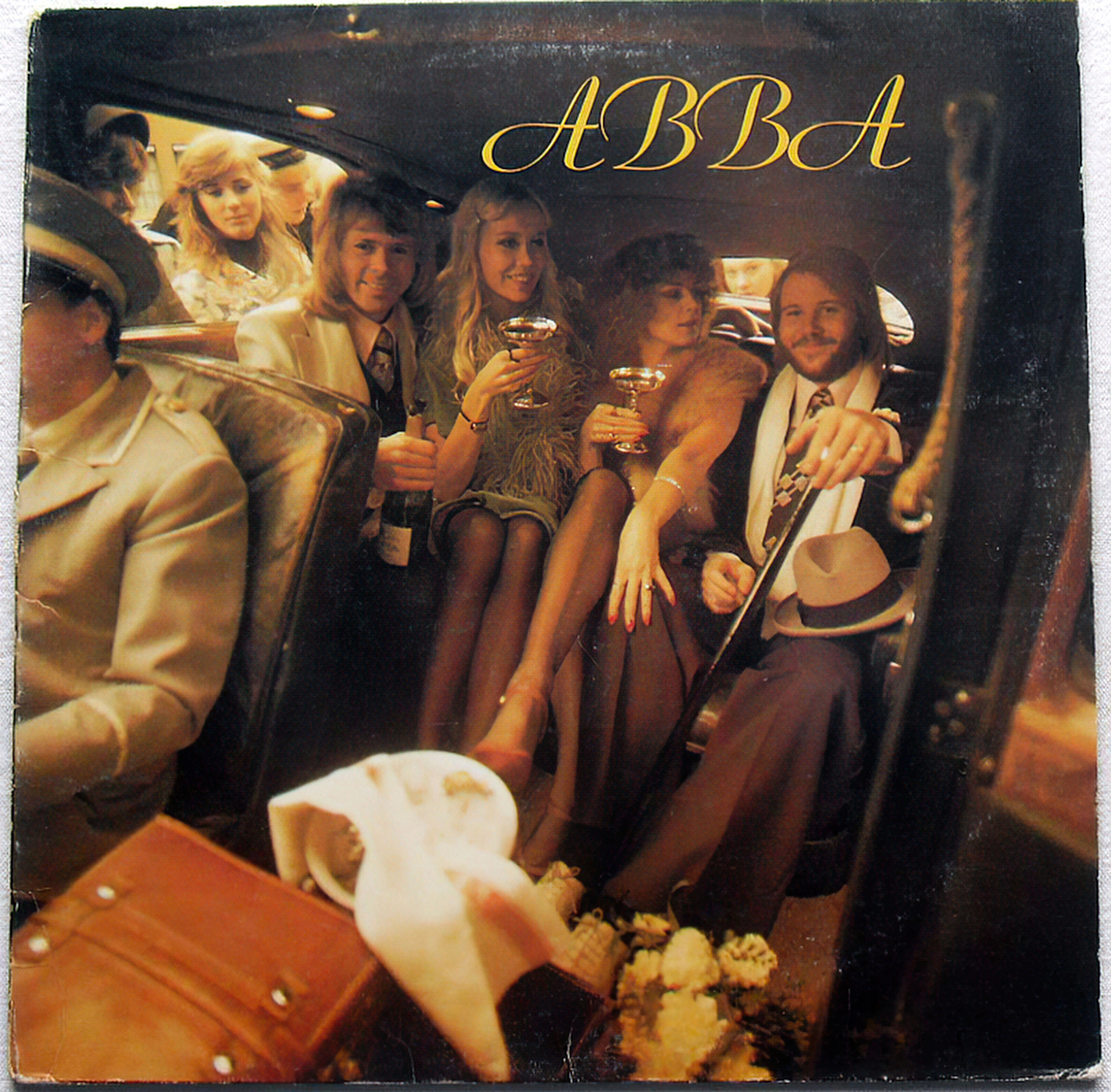 abba self titled album cover