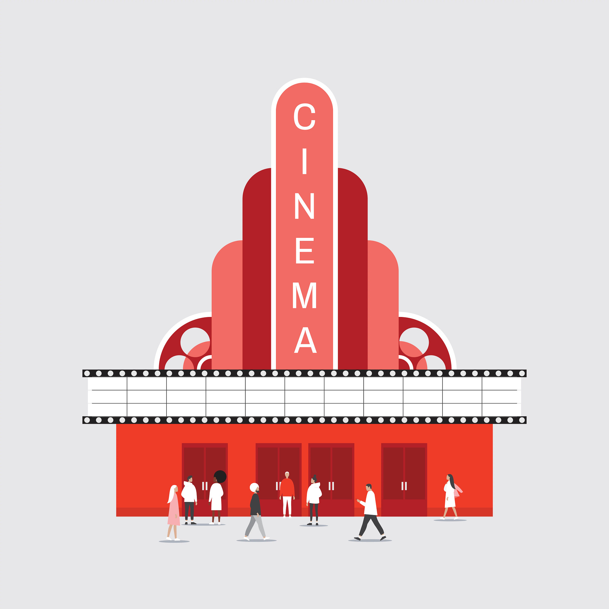 movie theater clip art