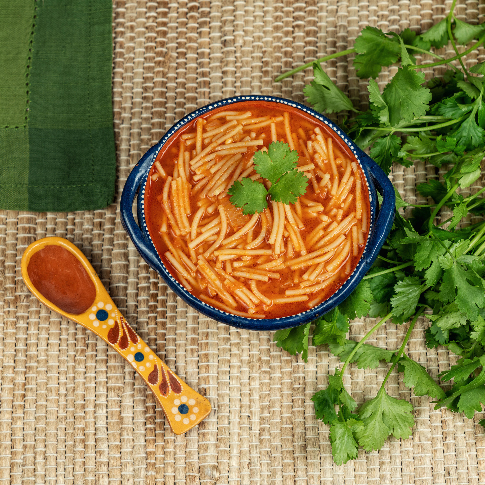 sopa de fideo