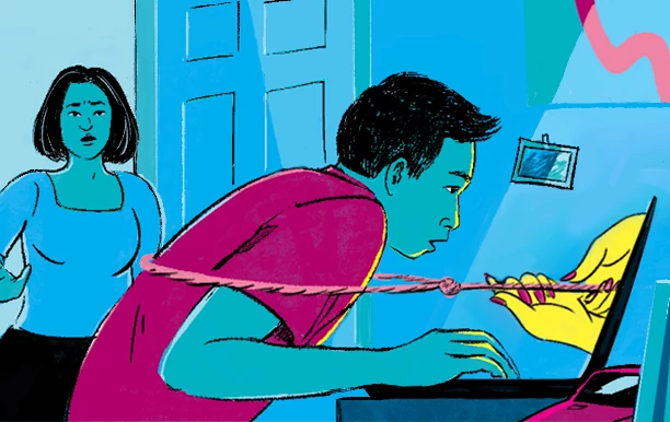 illustration_of_teenage_boy_getting_lured_into_laptop_by_women_sextortion_by_Vivian Shih_1440x560.png