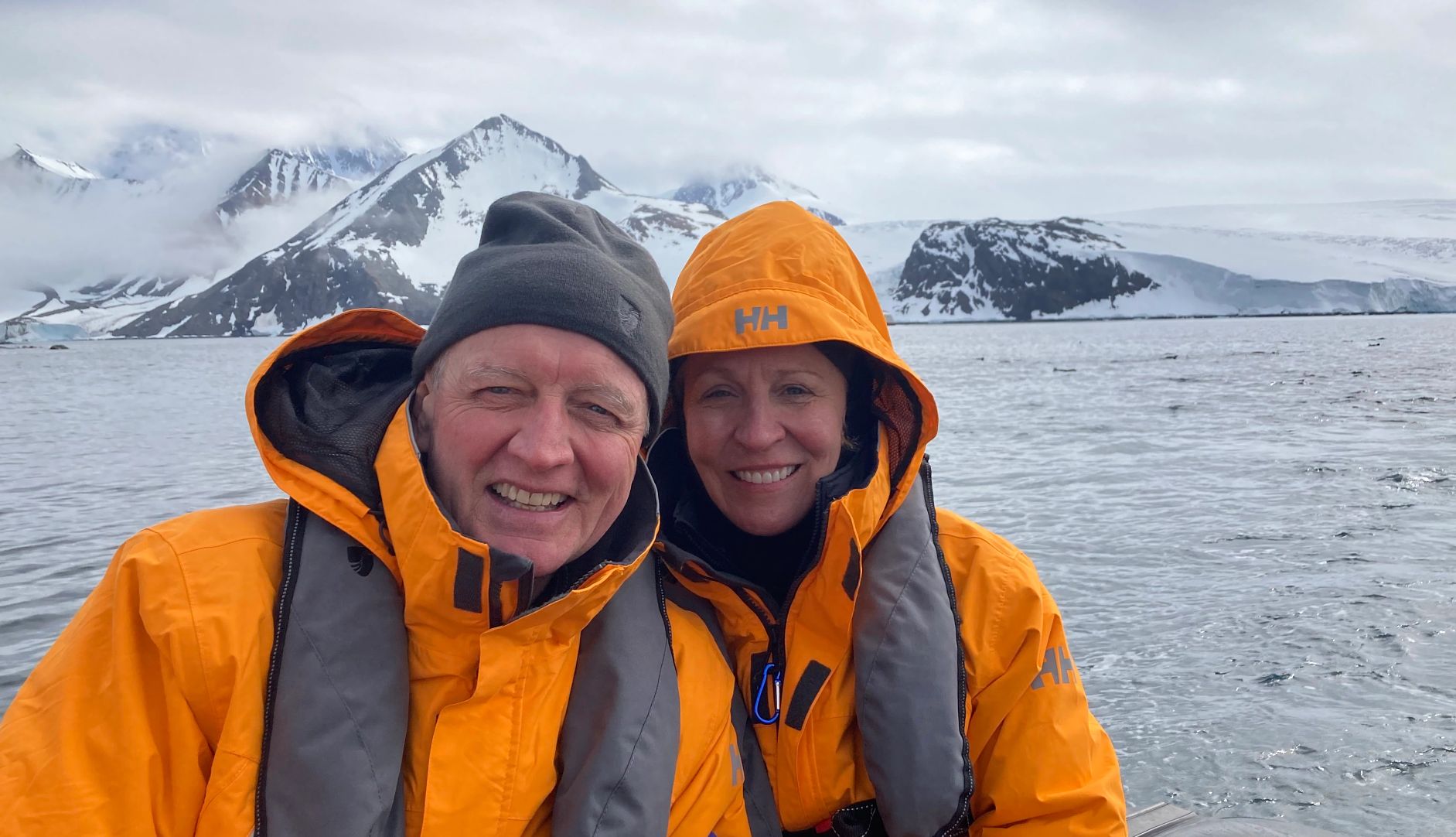 the author talks about handling retirement the author and her husband on a boat