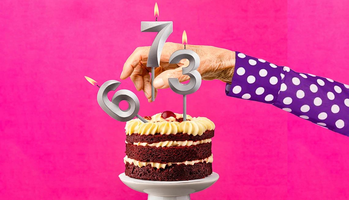 How I Learned to Love My Age a birthday cake