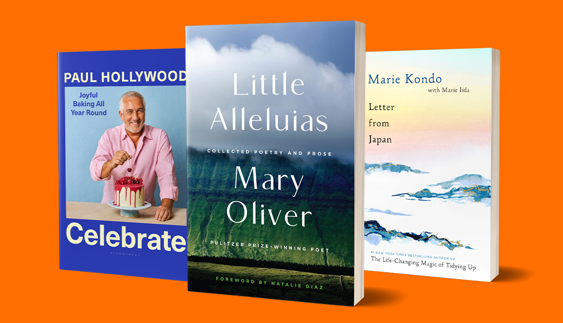 a collage showing the covers of books