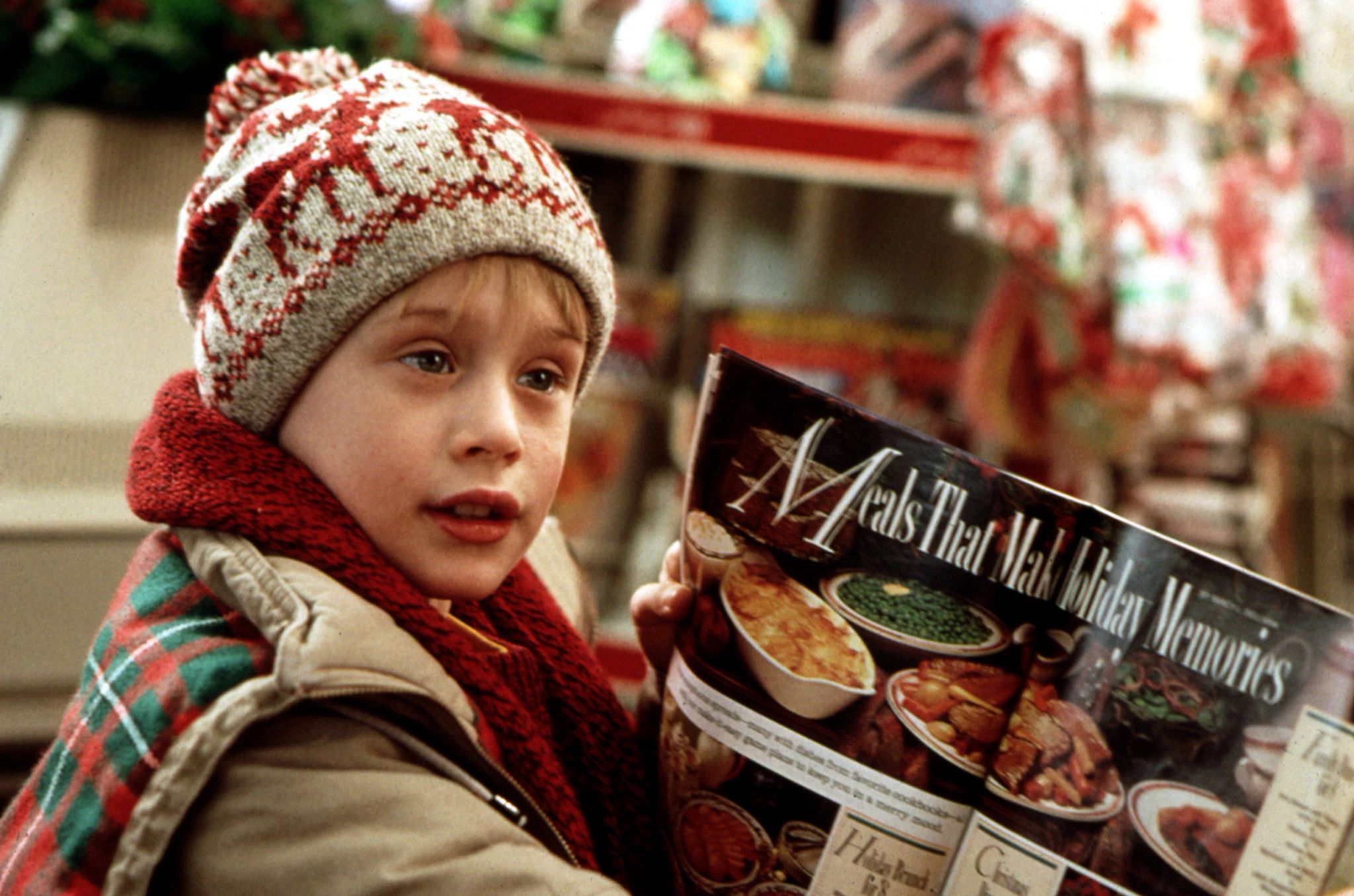 Auction Features Famous Movie Props macaulay culkin in a scene from 'home alone'