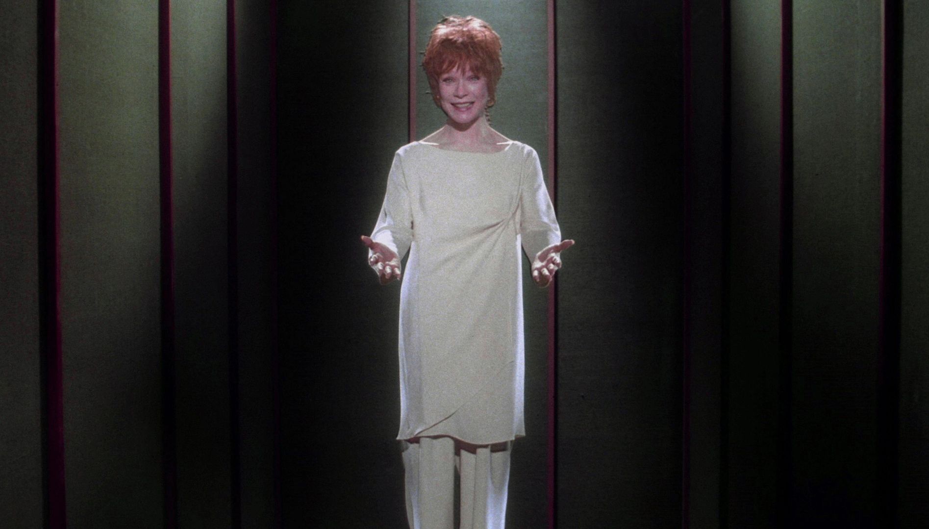 Shirley MacLaine in a scene from the film Defending Your Life